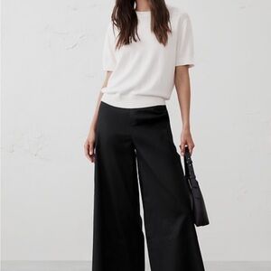 Banana Republic Black Wide Leg Pants